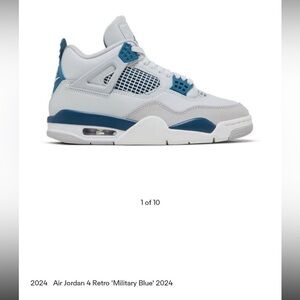 2024 Air Jordan 4 Retro 'Military Blue'